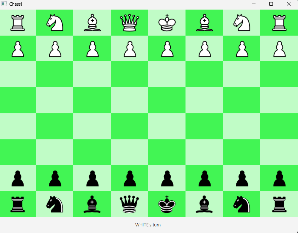 Online Chess Game — gameplay UI screenshot